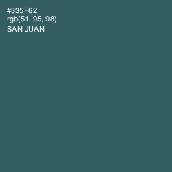 #335F62 - San Juan Color Image